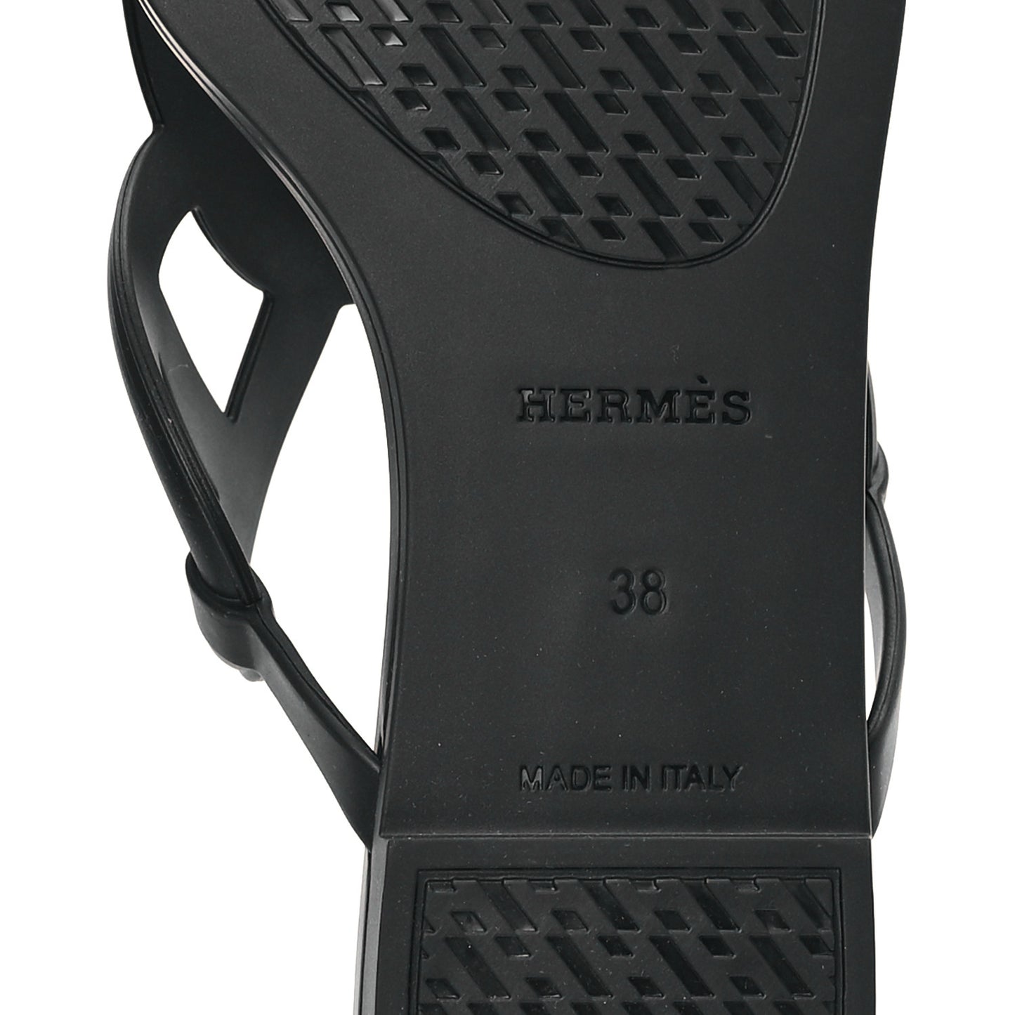 Rubber Womens Egerie Sandals 38 Black