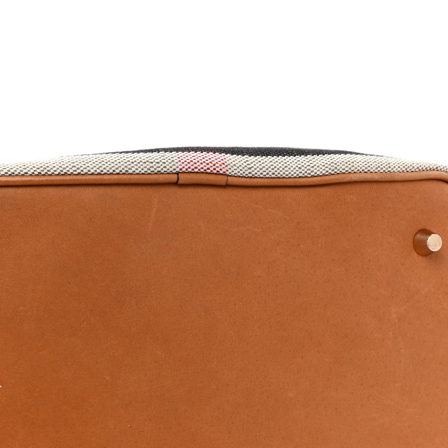 Canvas Mega Check Medium Ashby Hobo Saddle Brown