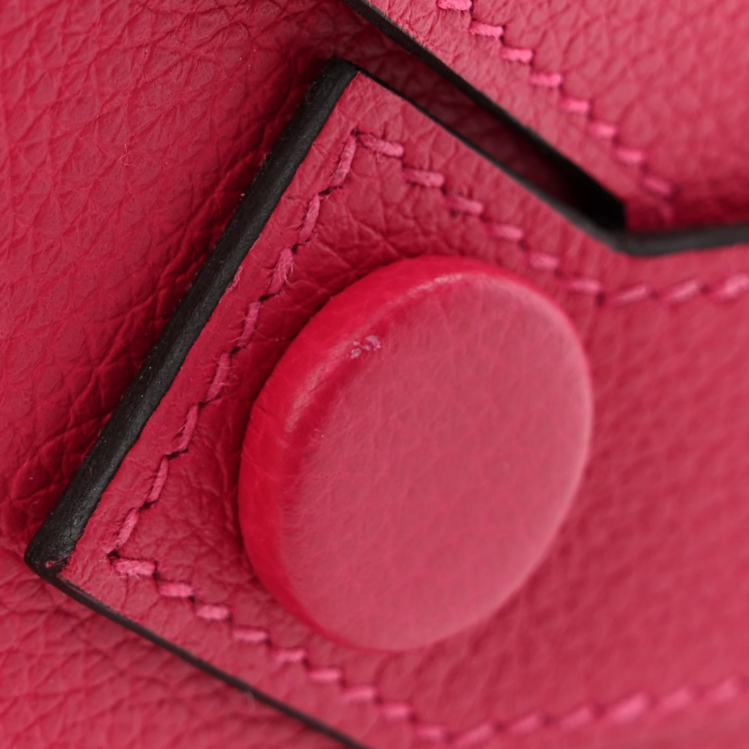 Hermes Evercolor Twins Bag Framboise Rouge Sellier 11 of 11
