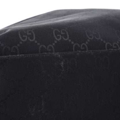 Gucci Nylon Monogram Oversized Overnight Bag Black 9 of 12