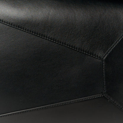 Loewe Calfskin Large Puzzle Edge Bag Black 8 of 10