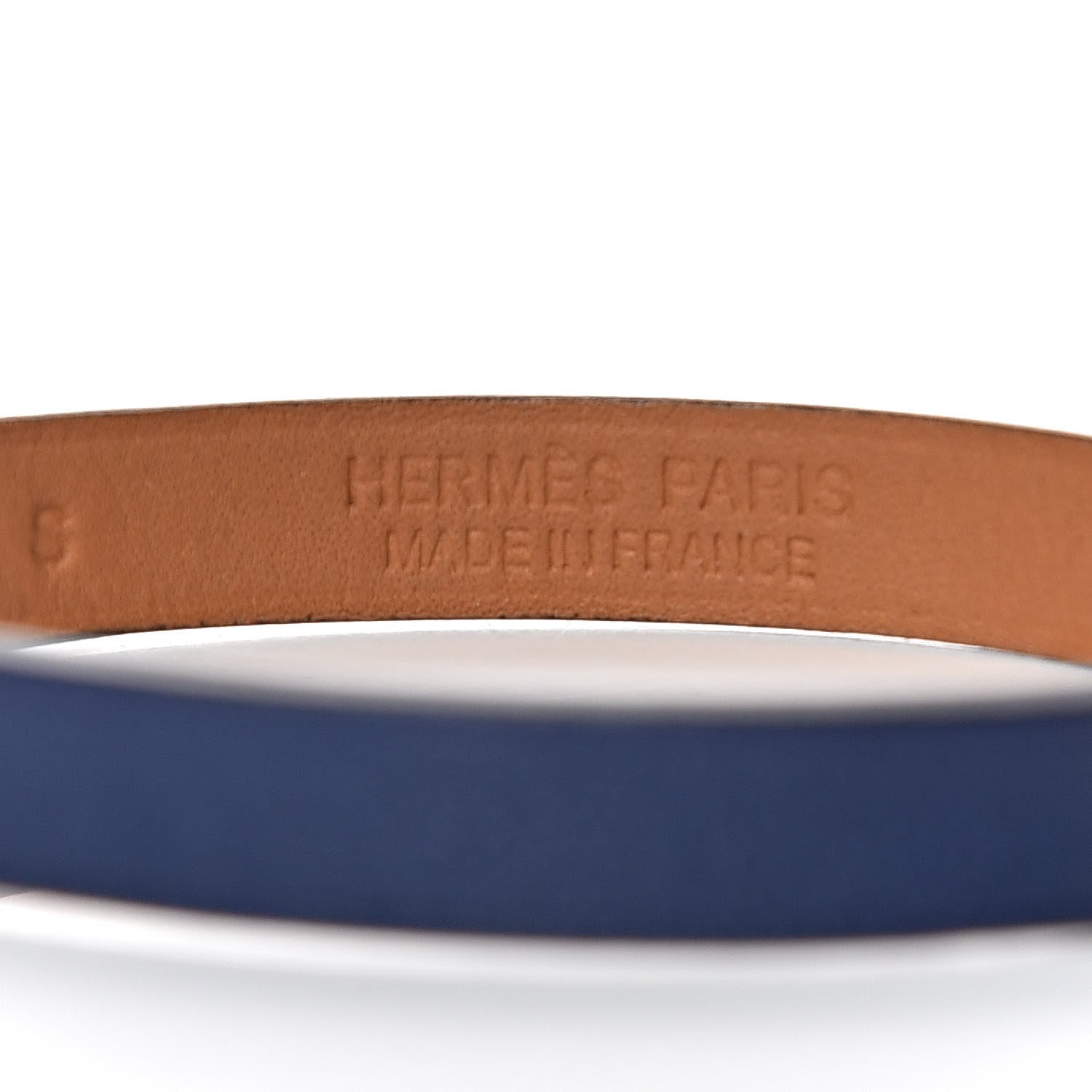 Hermes Swift Micro Rivale Bracelet S Bleu Saphir 5 of 6