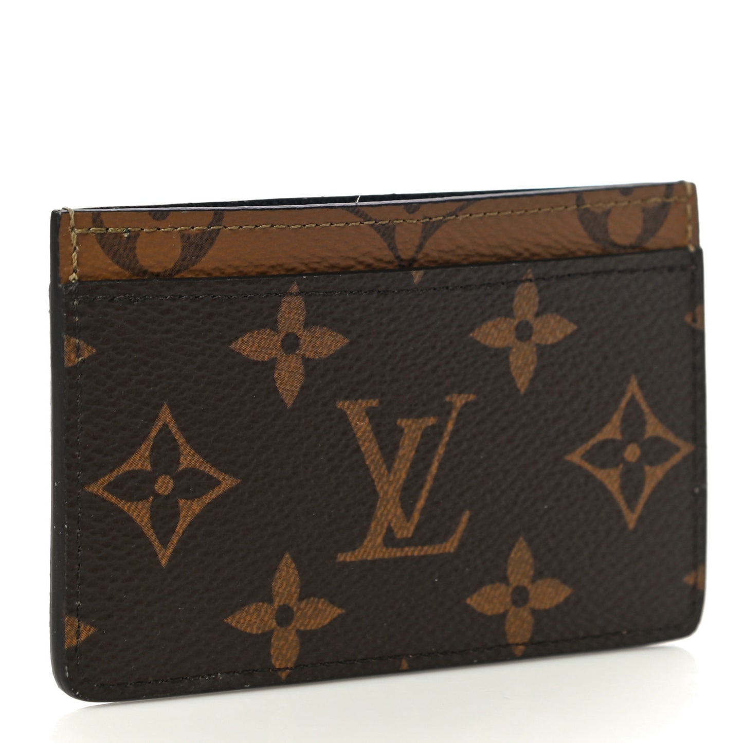 Reverse Monogram Card Holder