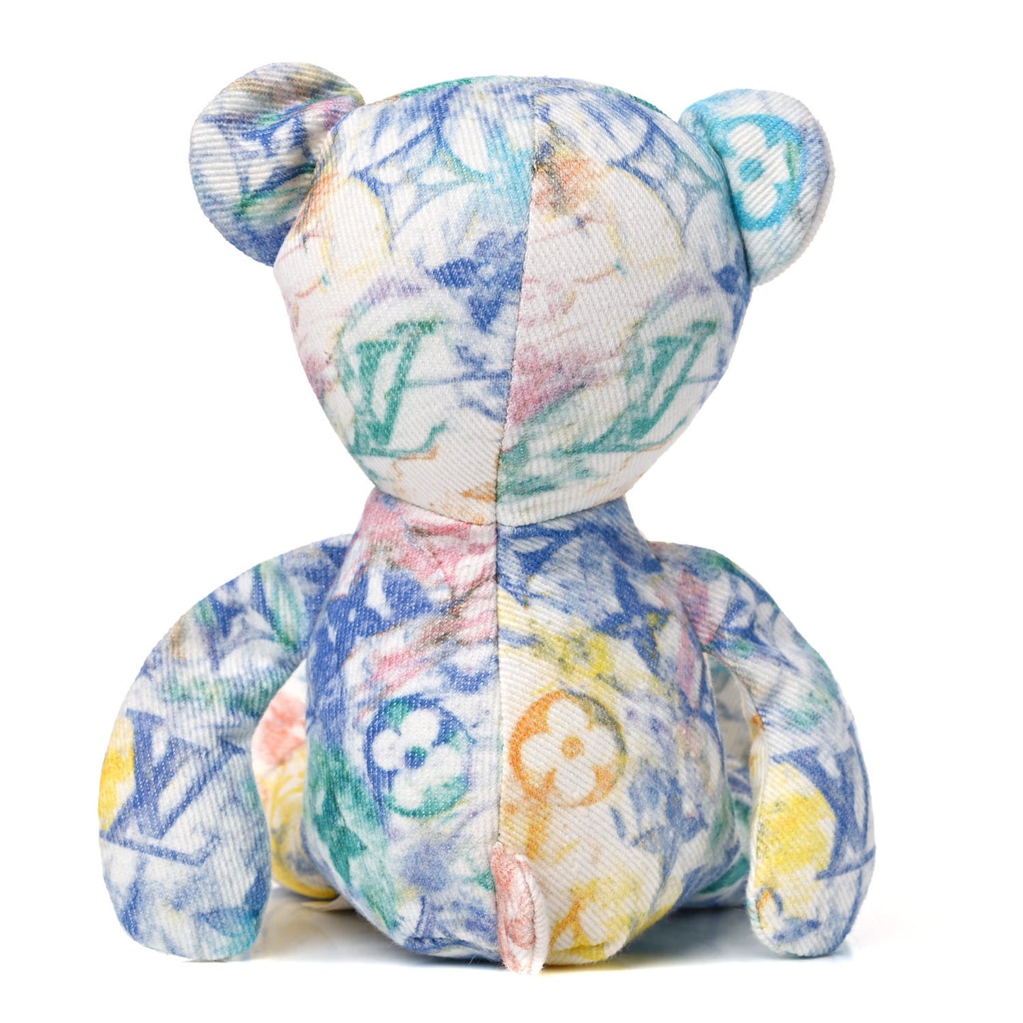 Cotton Monogram Watercolor Doudou Louis