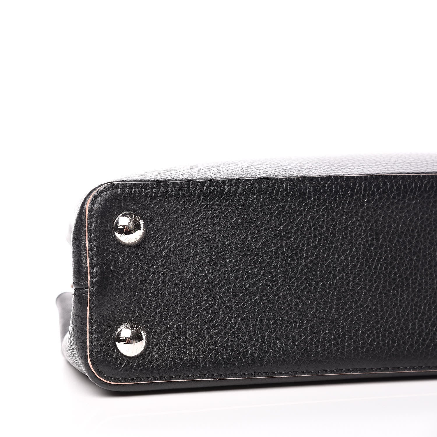 Louis Vuitton Taurillon Capucines BB Black Petale 8 of 9