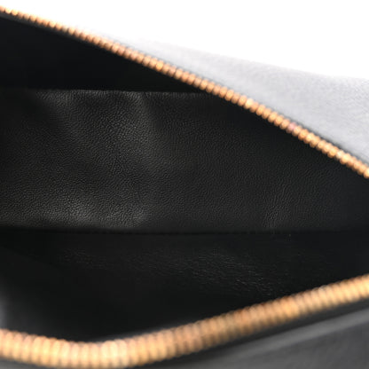 Loro Piana Grained Calfskin L19 Extra Pocket Pouch Black 5 of 9