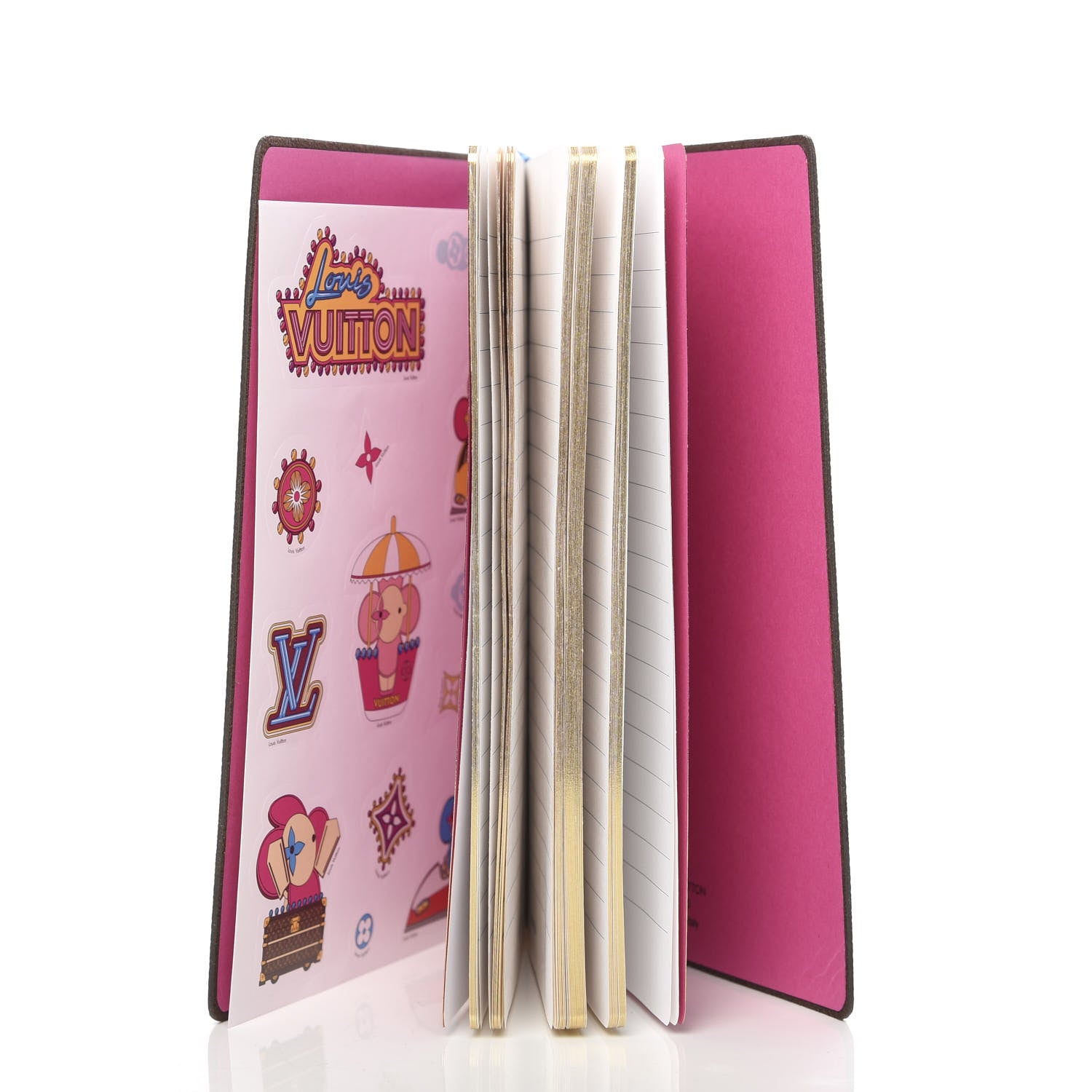 Louis Vuitton Monogram 2020 Christmas Animation Roller Coaster Notebook MM Pivoine 5 of 6