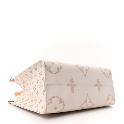 Louis Vuitton Monogram Dune Giant Onthego MM 4 of 9