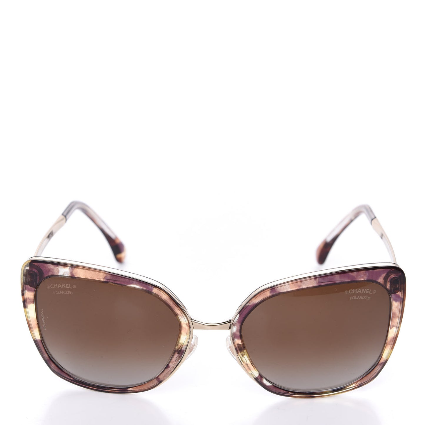 Square Fall Polarized Sunglasses 4209 Multicolor Brown