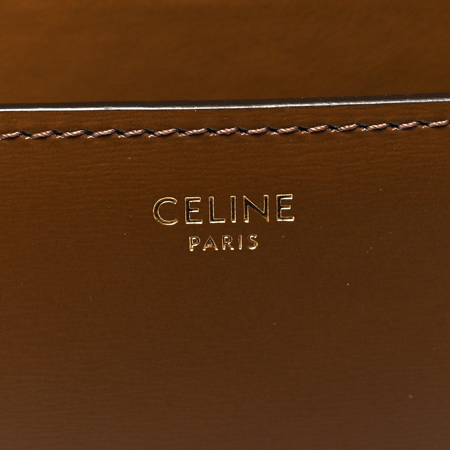 Celine Box Calfskin Medium Classic Box Flap Bag Camel 7 of 10