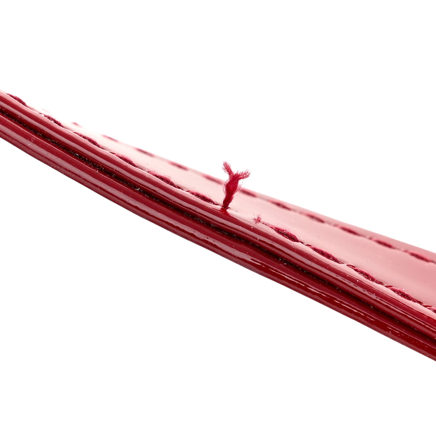 Patent Cannage Medium Lady Dior Red