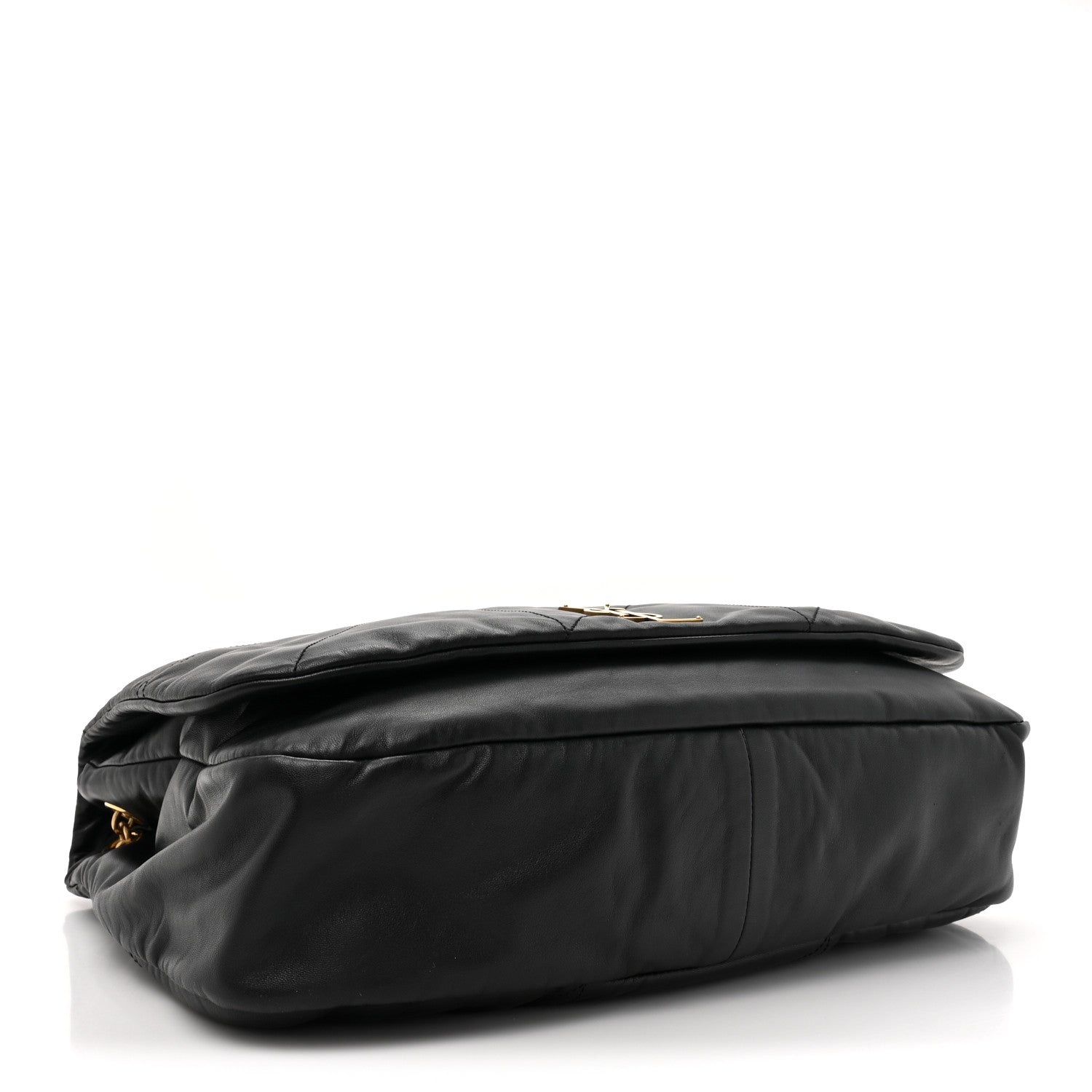 Saint Laurent Lambskin Matelasse Monogram Large Jamie 4.3 Black 4 of 10