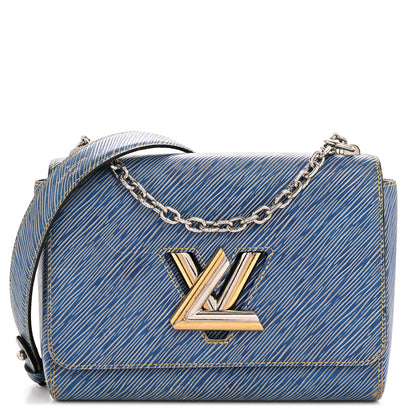Louis Vuitton Epi Twist Shoulder Bag MM Denim Light 1 of 15