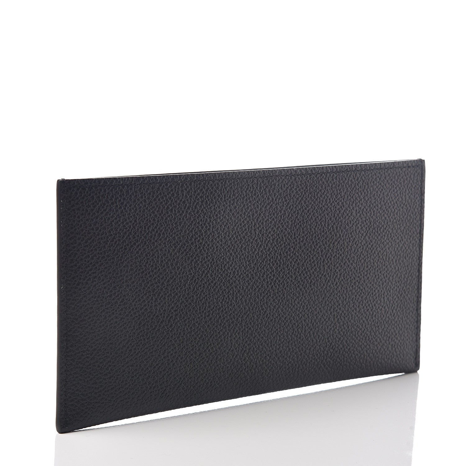 Louis Vuitton Calfskin Felicie Chain Wallet Card Holder Insert Black 2 of 5