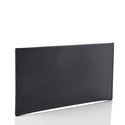 Louis Vuitton Calfskin Felicie Chain Wallet Card Holder Insert Black 2 of 5