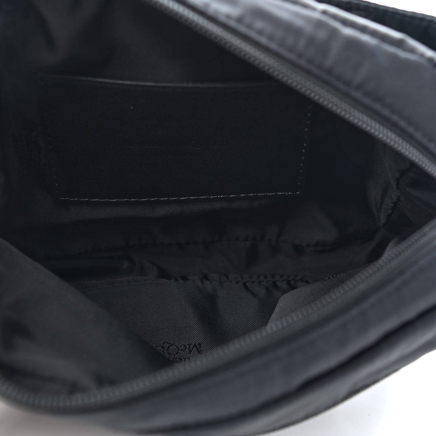 Nylon Oversized Harness Belt Bag Black