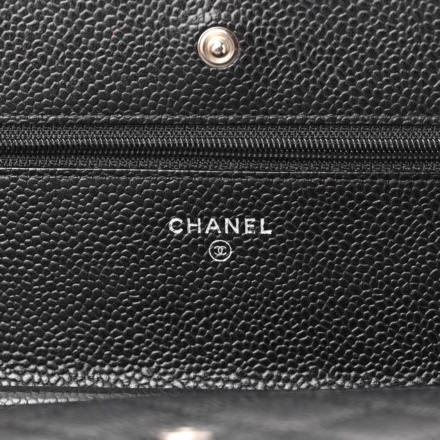 Chanel Caviar Quilted Wallet On Chain WOC Black 6 of 12