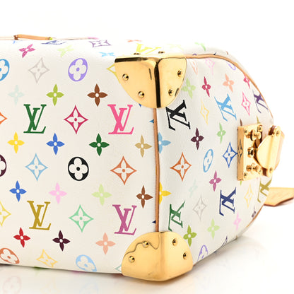 Louis Vuitton Monogram Multicolor Speedy 30 White 10 of 14