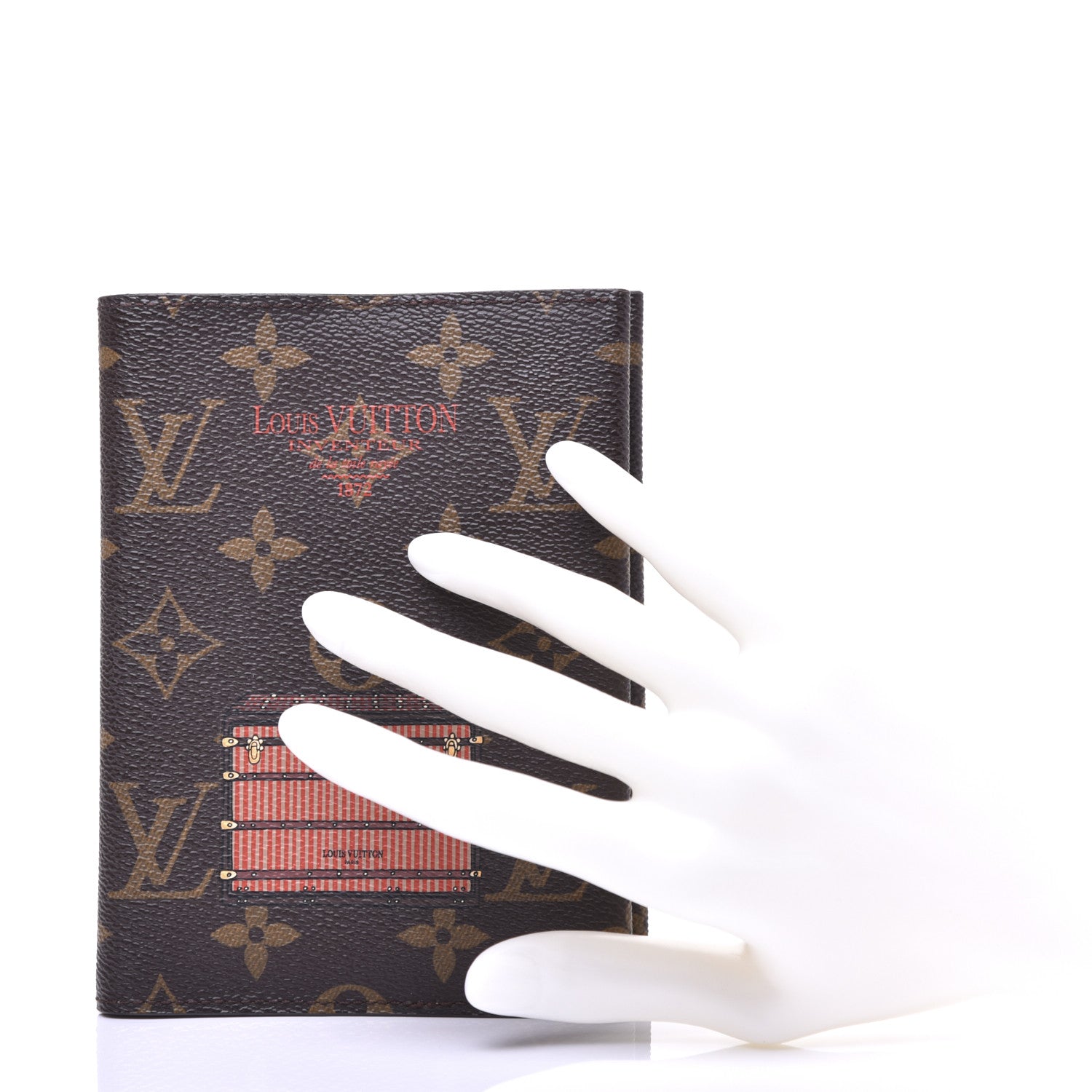 Louis Vuitton Monogram Trunks and Locks Passport Cover 2 of 11
