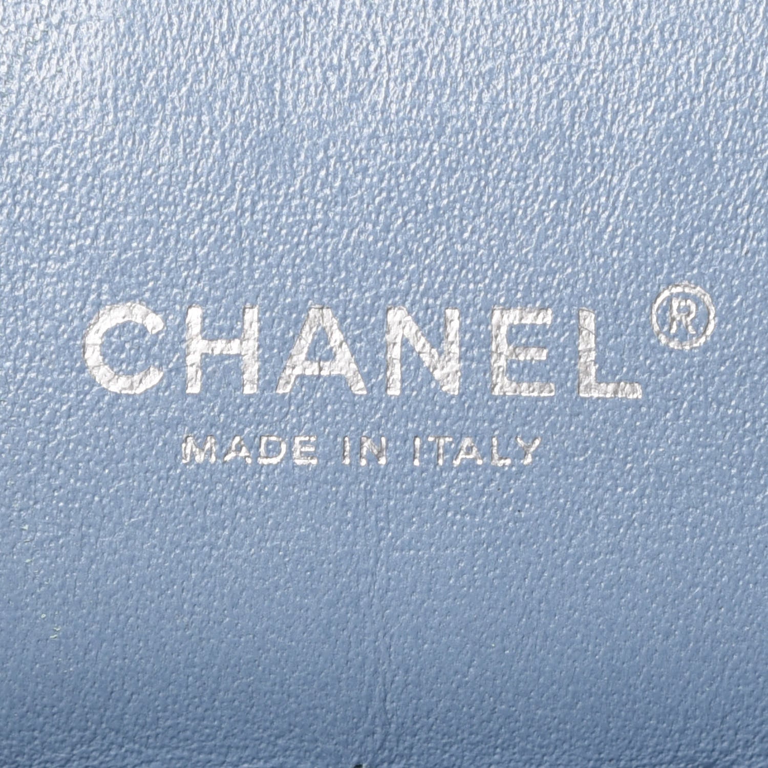 Chanel Patent Quilted Maxi Double Flap Light Blue 8 of 13
