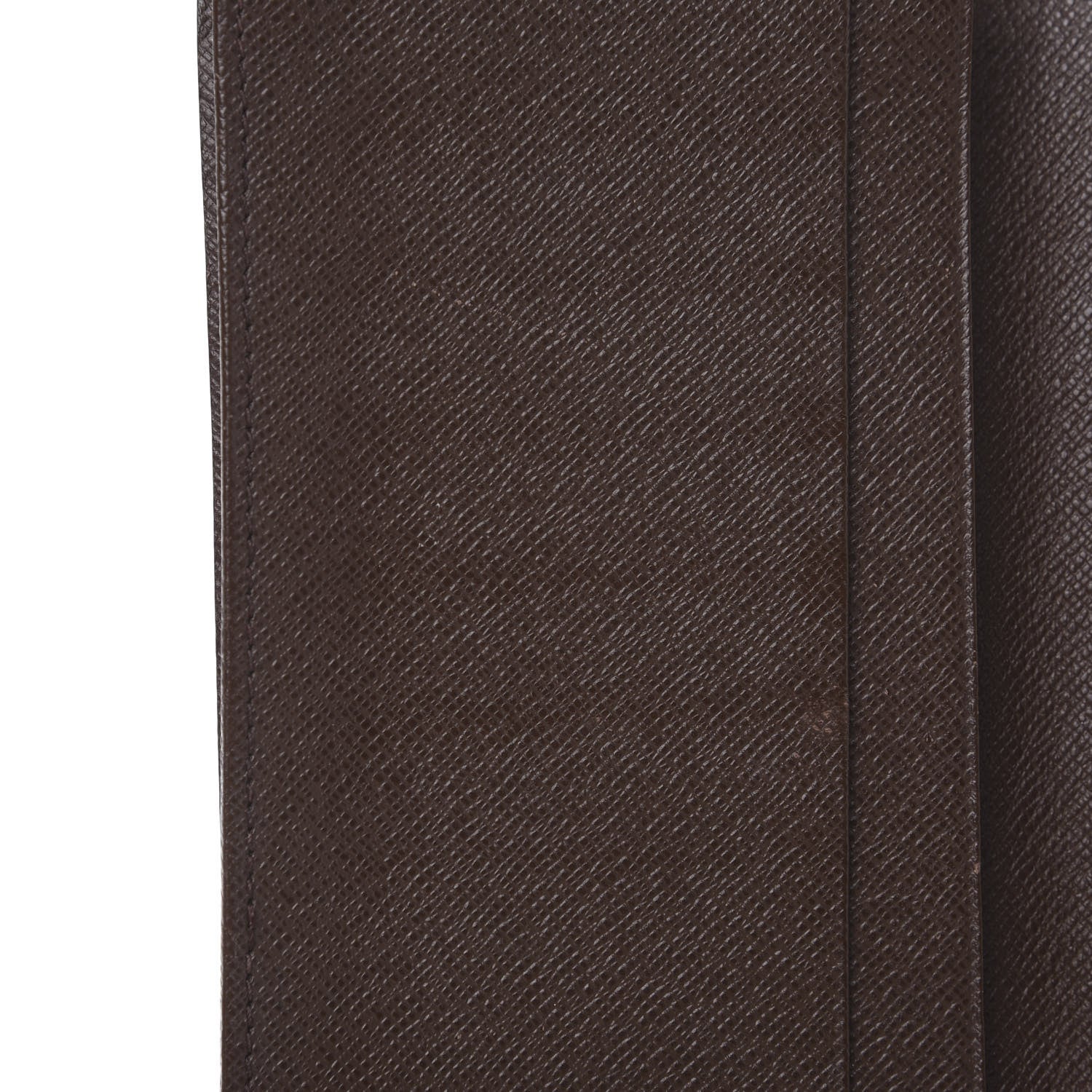 Louis Vuitton Damier Ebene Porte-Cartes Credit Yen Checkbook Wallet 6 of 7