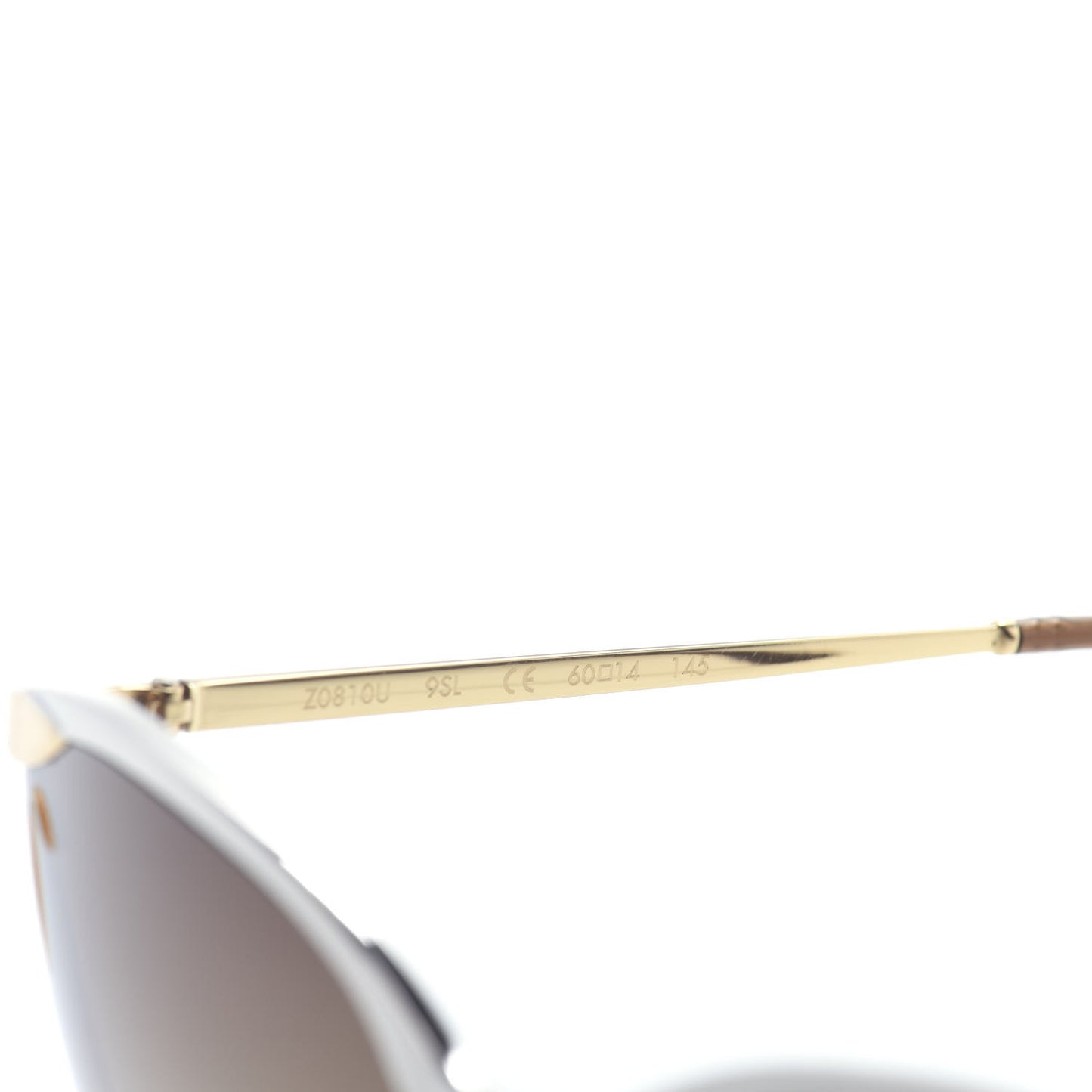Lila Pilot Sunglasses Z0810U Brown Glitter