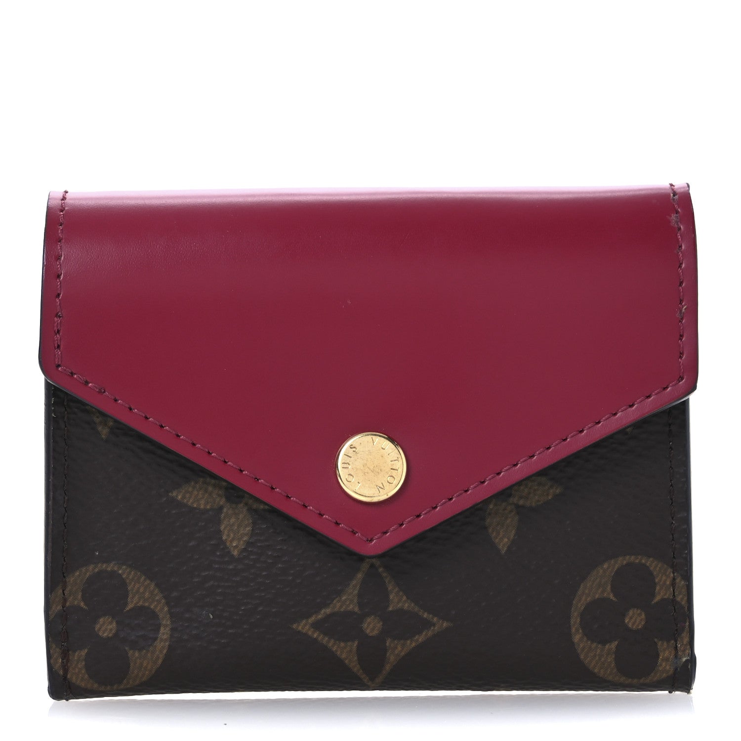 Louis Vuitton Monogram Zoe Wallet Fuchsia 1 of 12