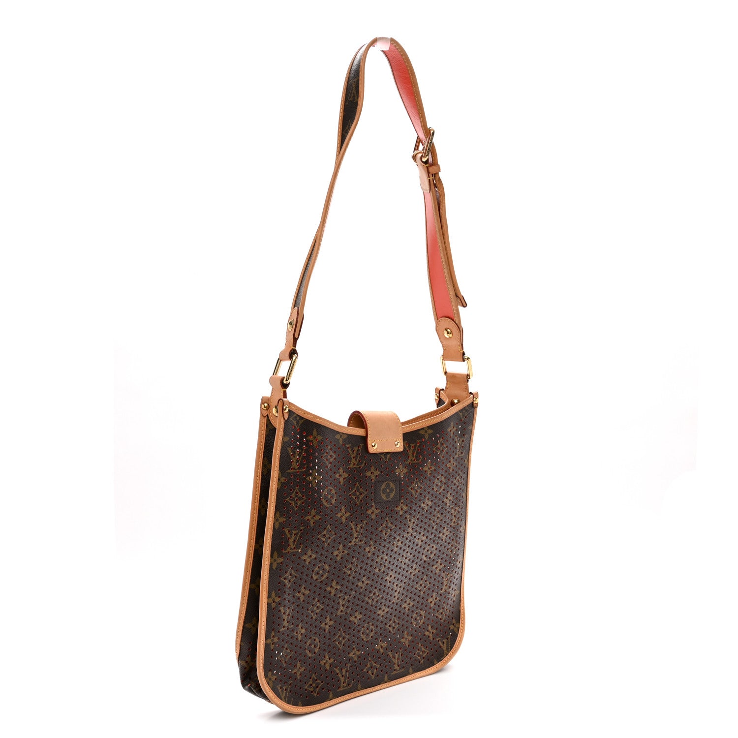 Louis Vuitton Monogram Perforated Musette Orange 3 of 13