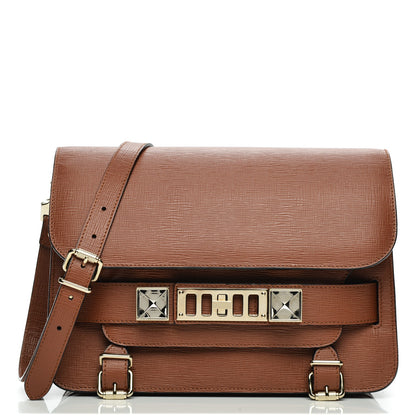 Proenza Schouler Linosa Calfskin PS11 Classic Shoulder Bag Nice Tan 1 of 9