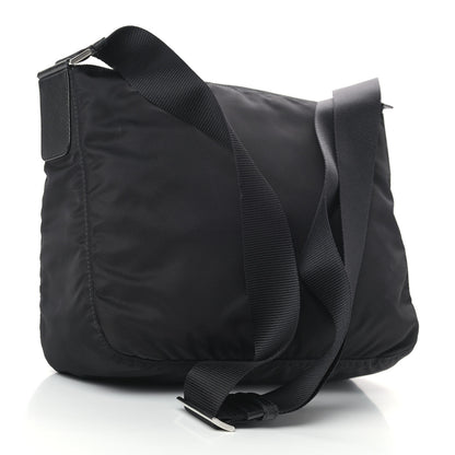 Prada Nylon Vela Messenger Bag Black 3 of 13