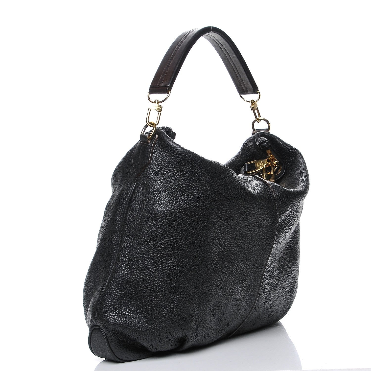 Louis Vuitton Mahina Selene MM Black 3 of 7