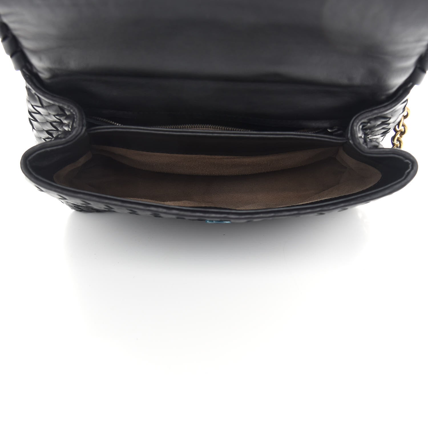 Bottega Veneta Nappa Intrecciato Small Olimpia Bag Black 5 of 8