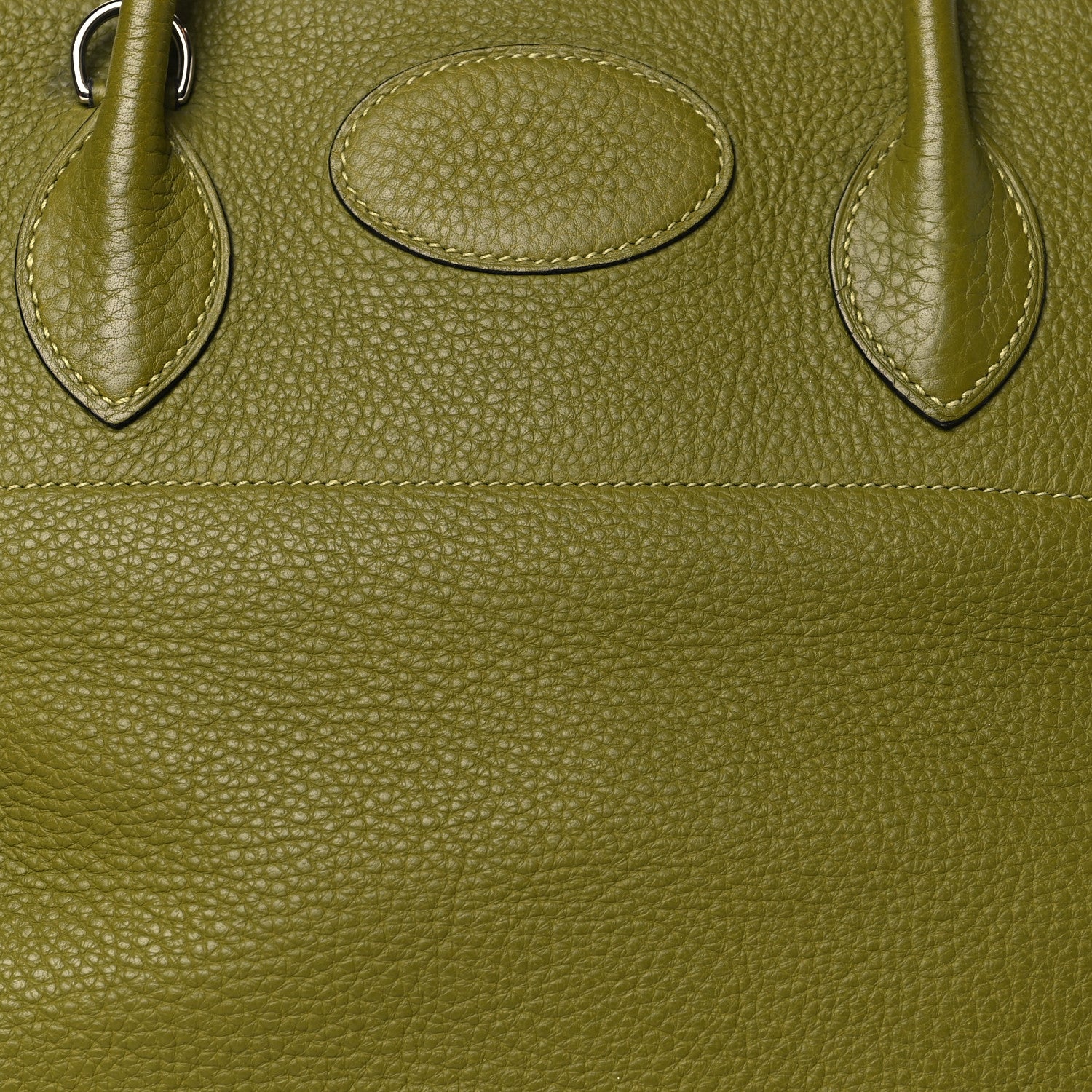 Hermes Taurillon Clemence Bolide 35 Chartreuse 8 of 10