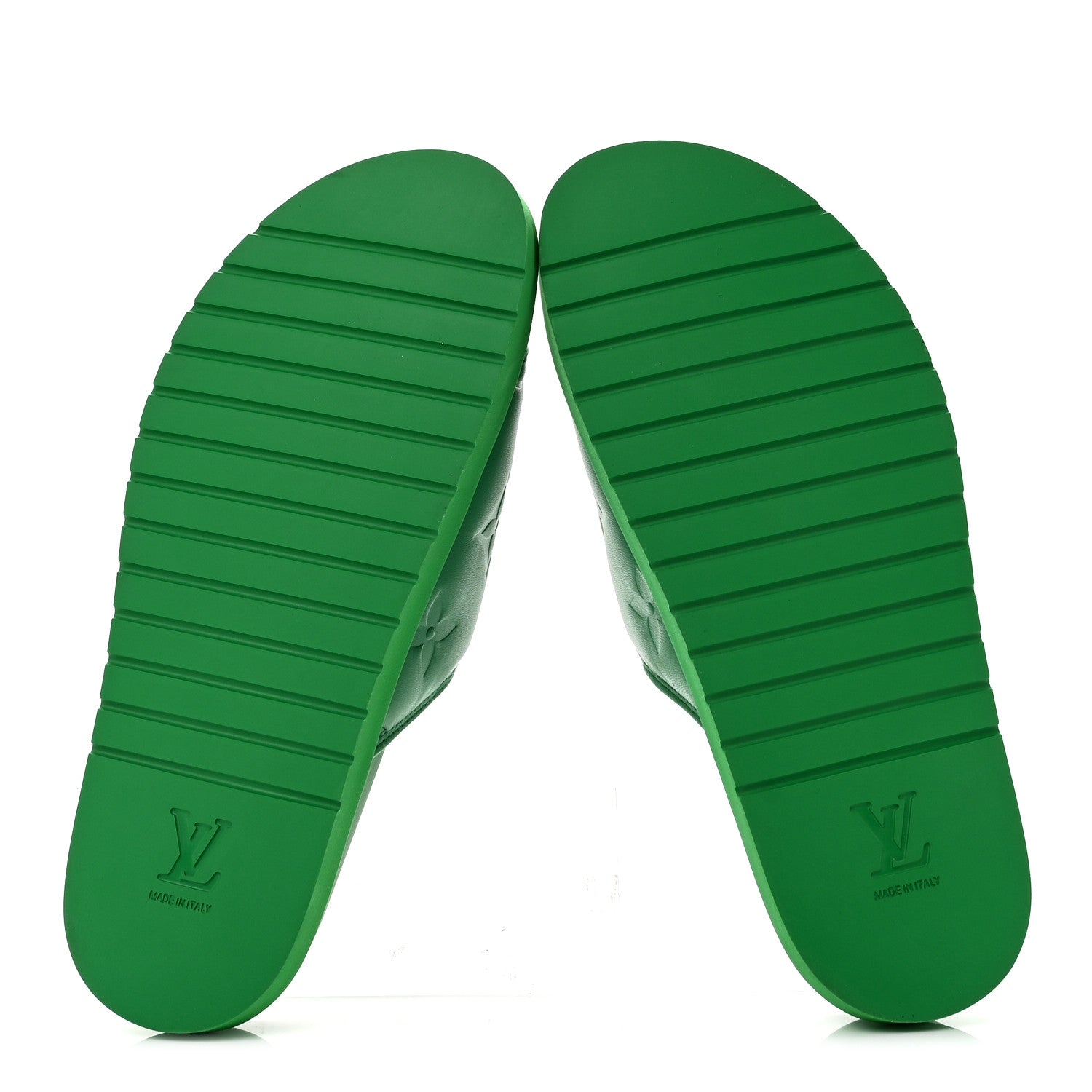 Louis Vuitton Embossed Monogram Pool Pillow Comfort Mules 9 Green 7 of 9