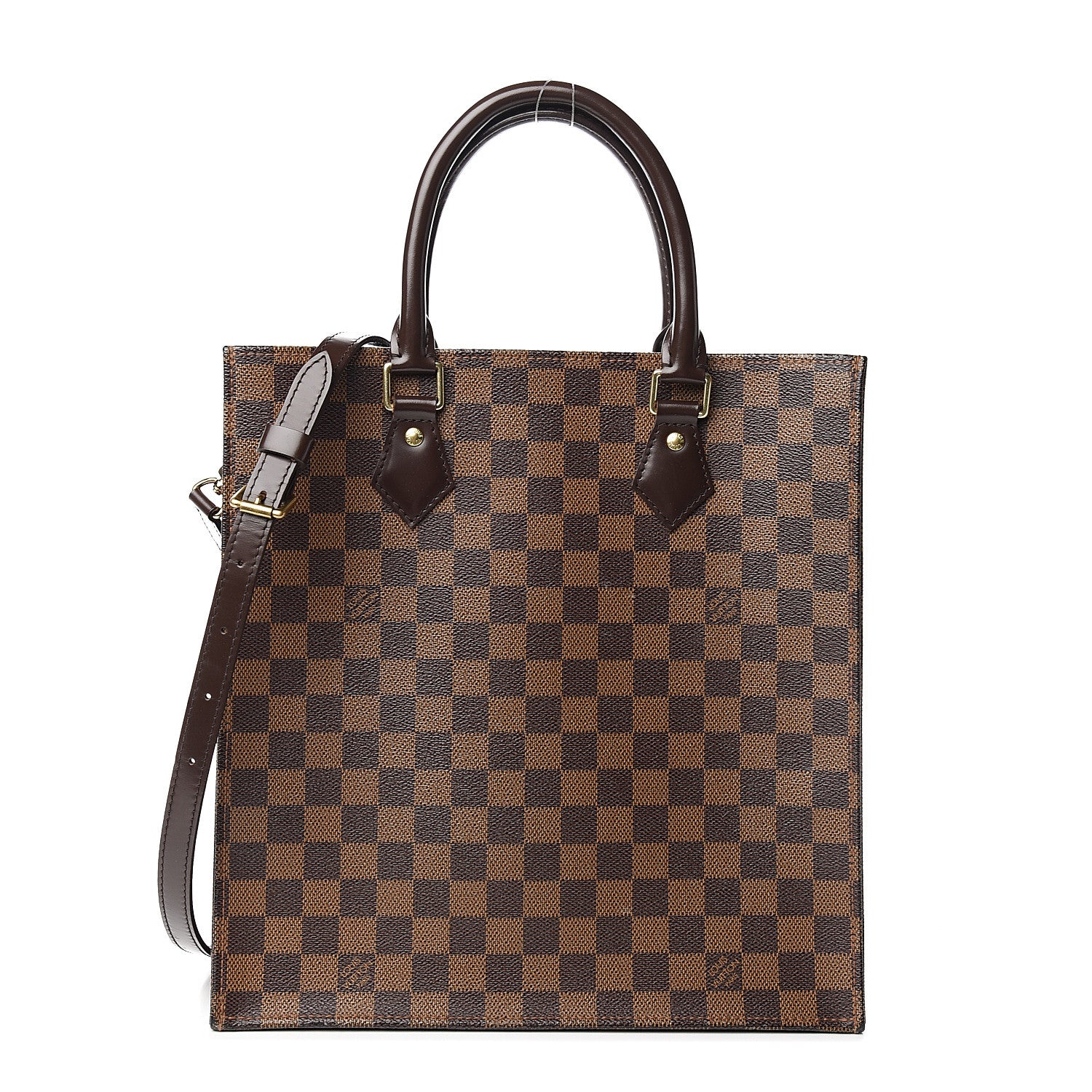 Louis Vuitton Damier Ebene Sac Plat PM 1 of 11