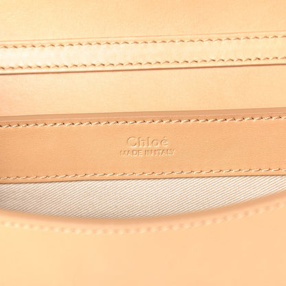 Chloe Calfskin Suede C Clutch With Chain Bleached Brown 6 of 10
