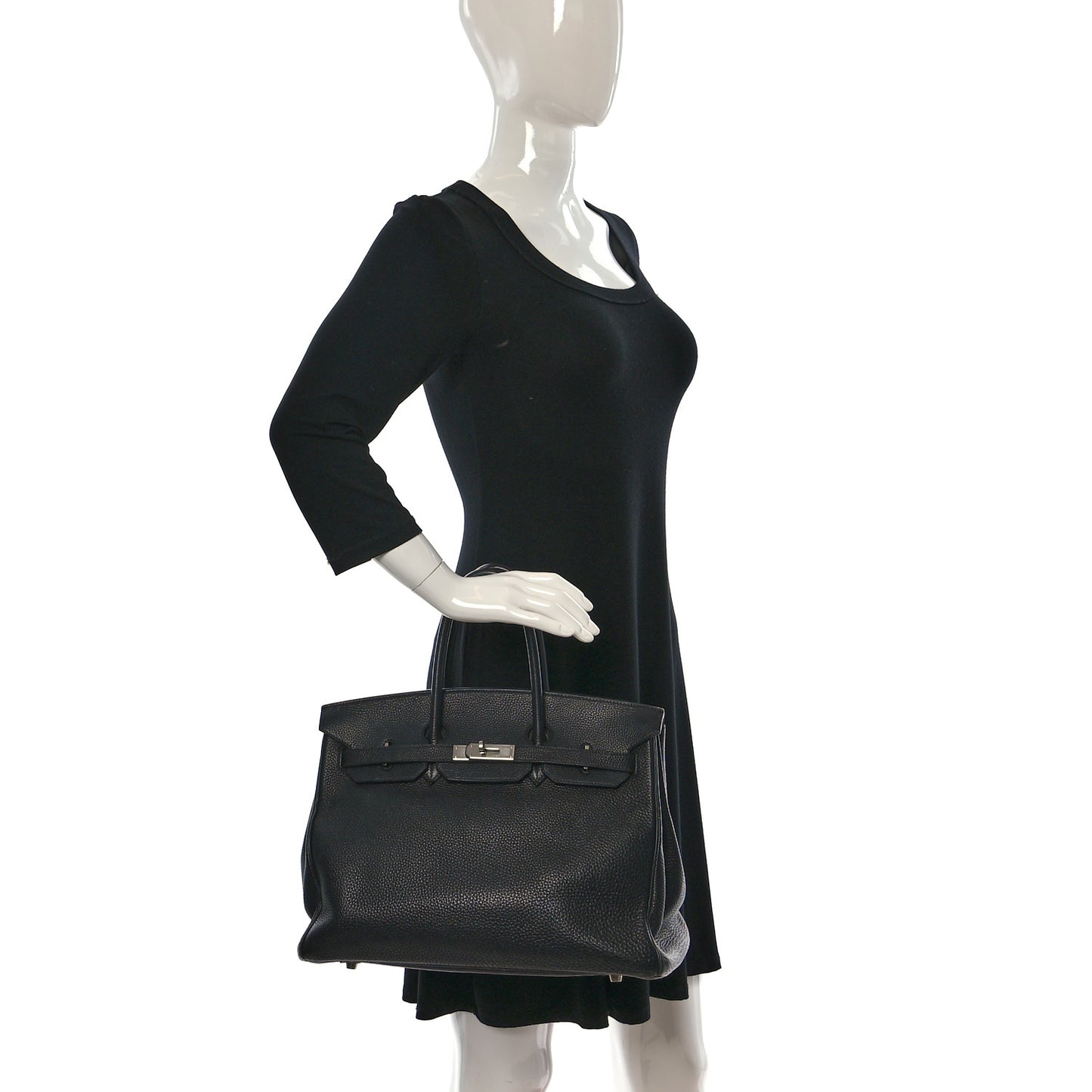 Togo Birkin 35 Black