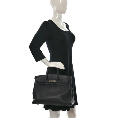 Hermes Togo Birkin 35 Black 2 of 13