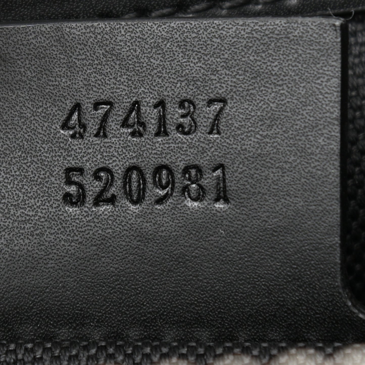 GG Supreme Monogram Appia Calfskin Web Flat Messenger Bag Black Grey