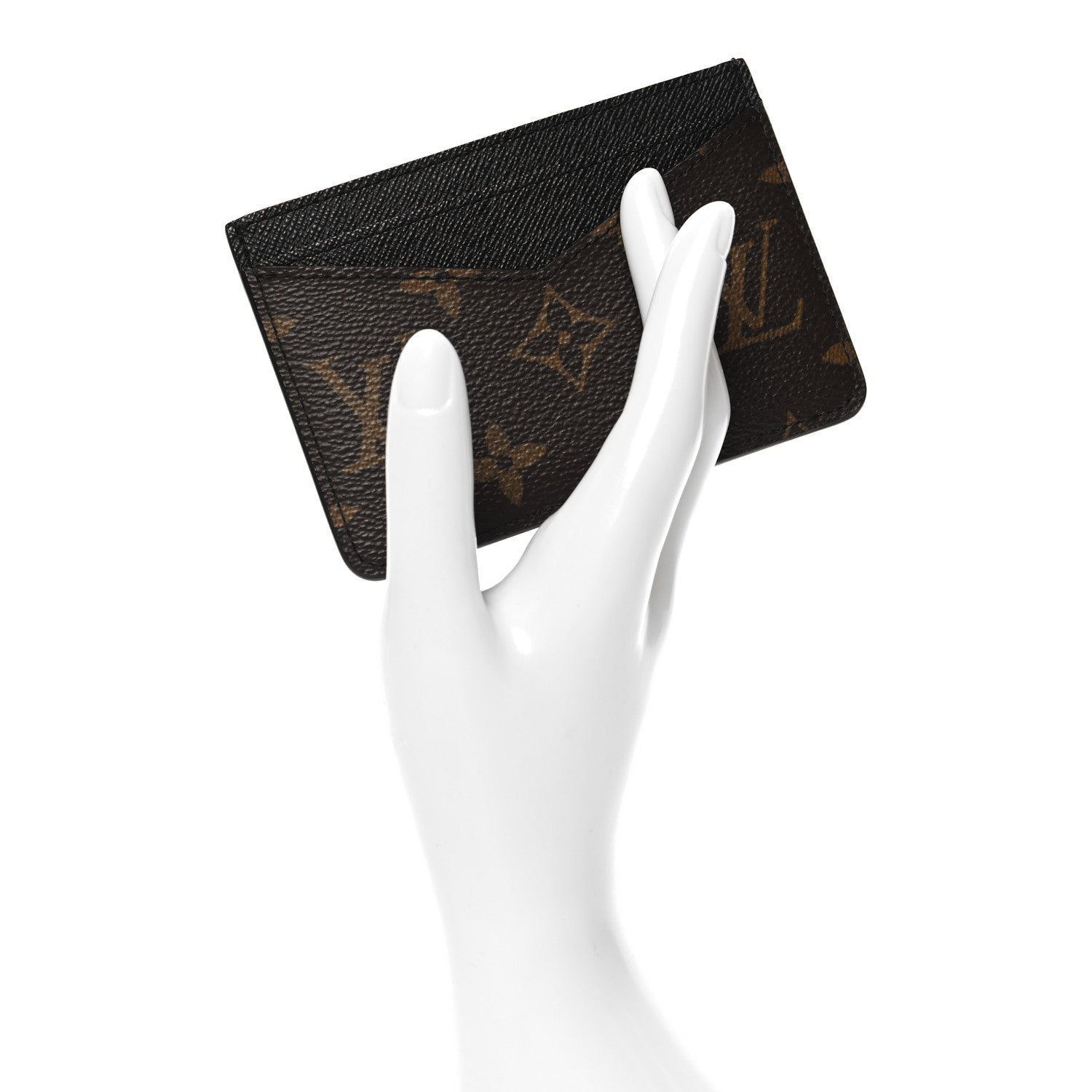 Louis Vuitton Monogram Macassar Neo Porte-Cartes Card Holder 2 of 7
