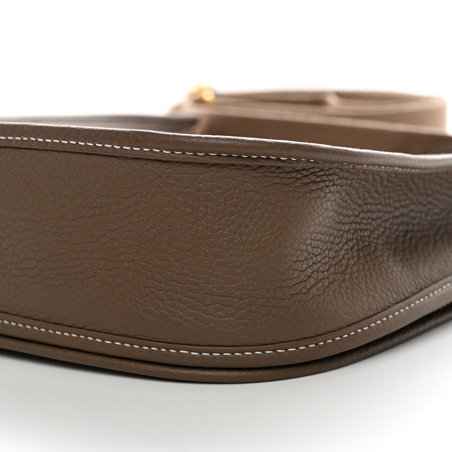 Hermes Taurillon Clemence EVELYNE III PM Etoupe 10 of 10