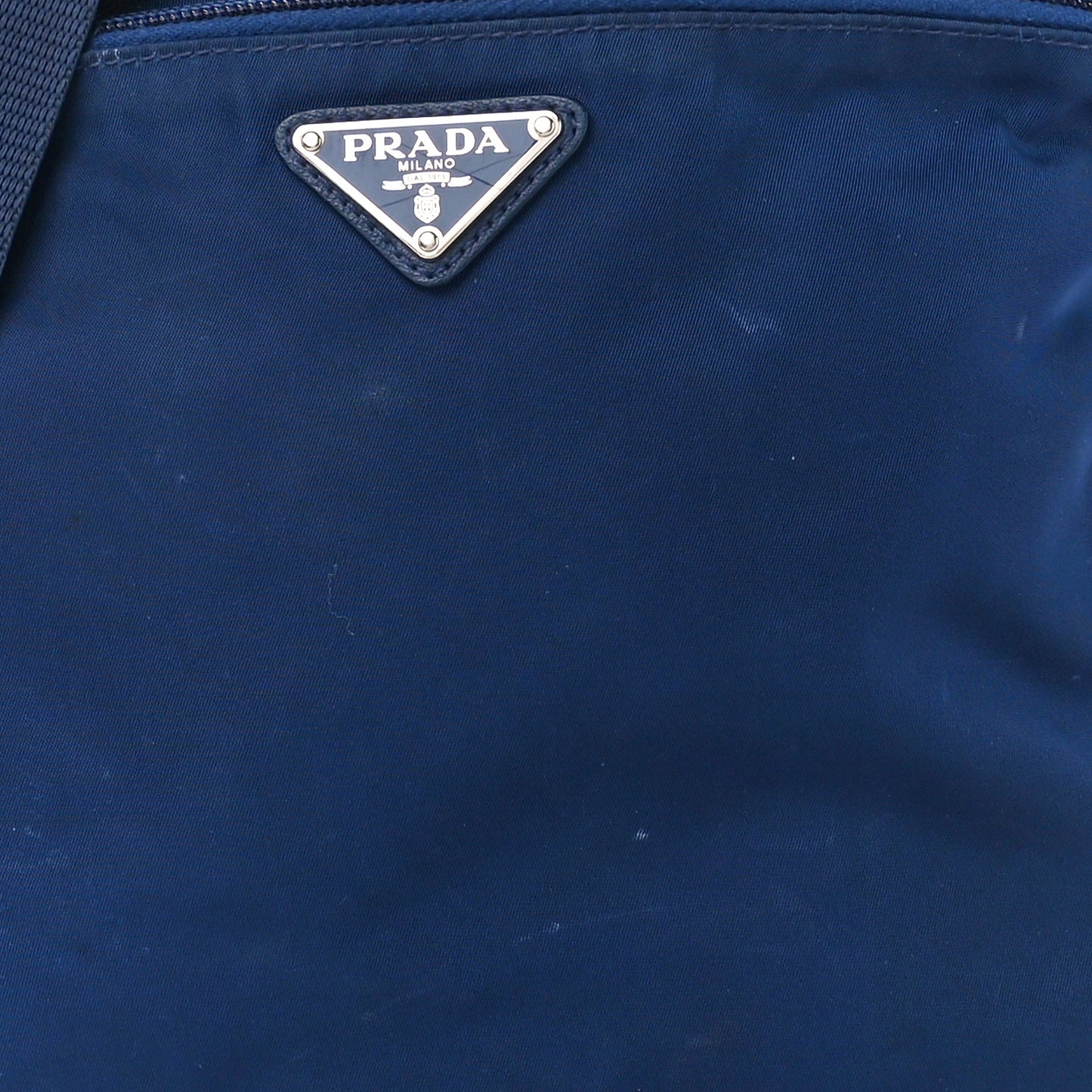 Nylon Vela Flat Messenger Bag Royal