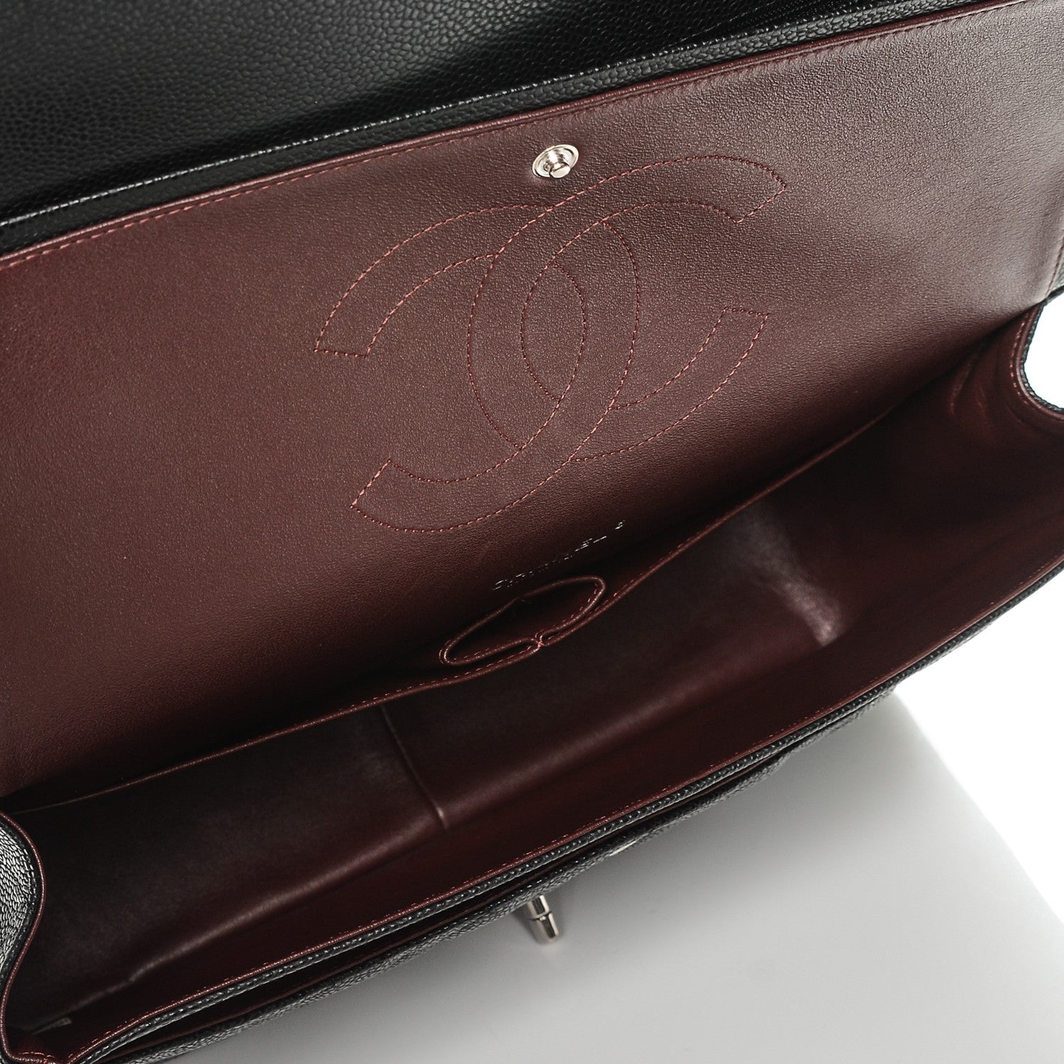 Chanel Caviar Quilted Maxi Double Flap Black 5 of 7