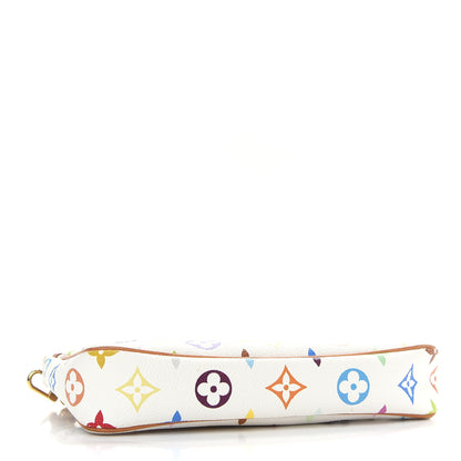 Louis Vuitton Monogram Multicolor Pochette Accessories White 4 of 10