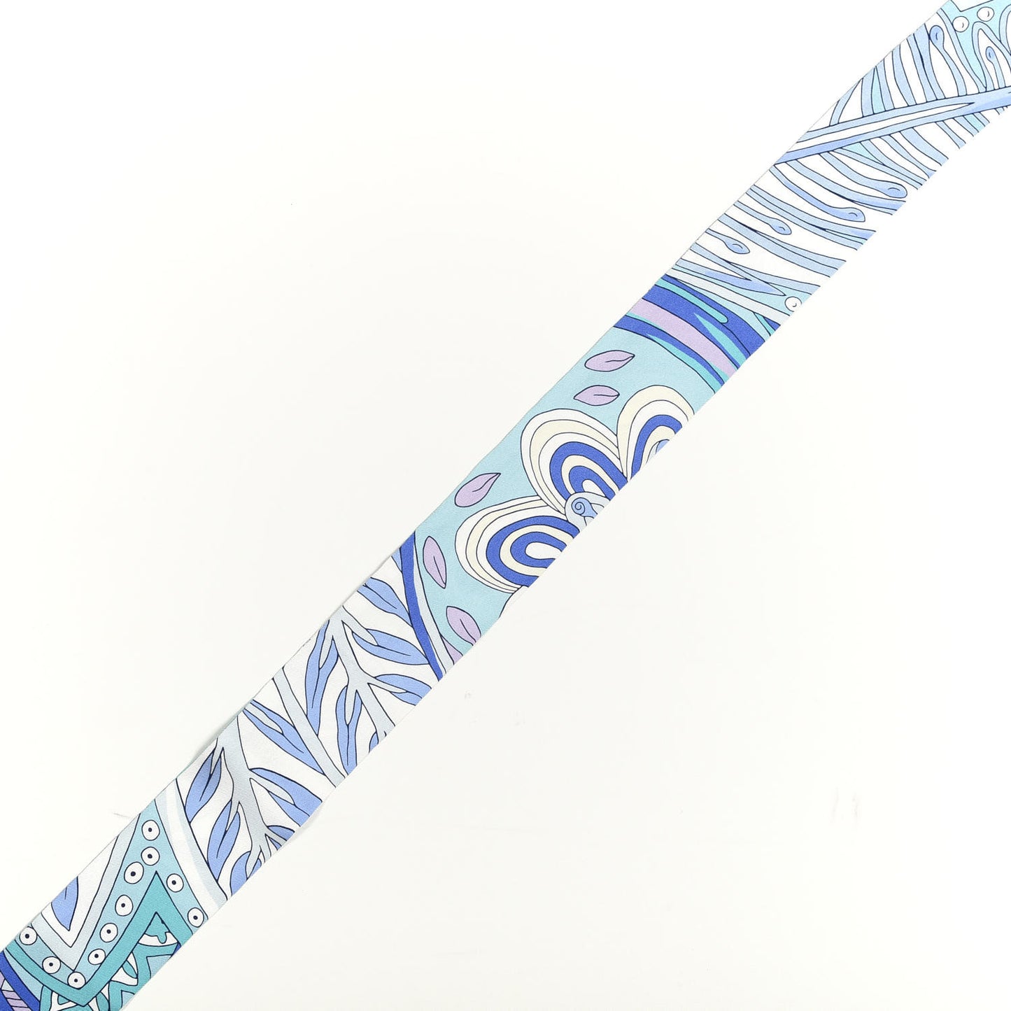 Silk Le Jardin de la Maharani Twilly Bleu Glacier Turquoise