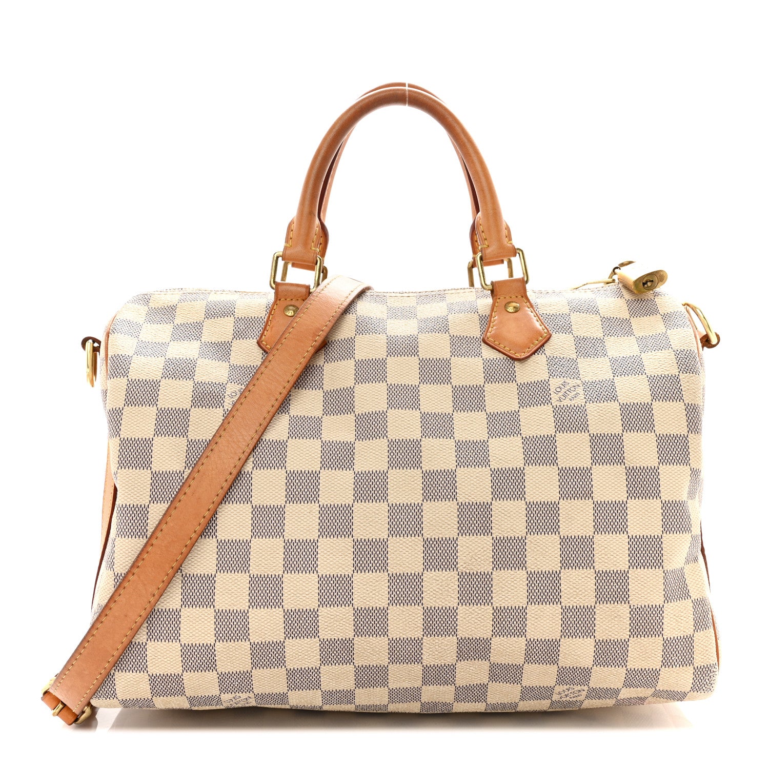 Louis Vuitton Damier Azur Speedy Bandouliere 30 1 of 19