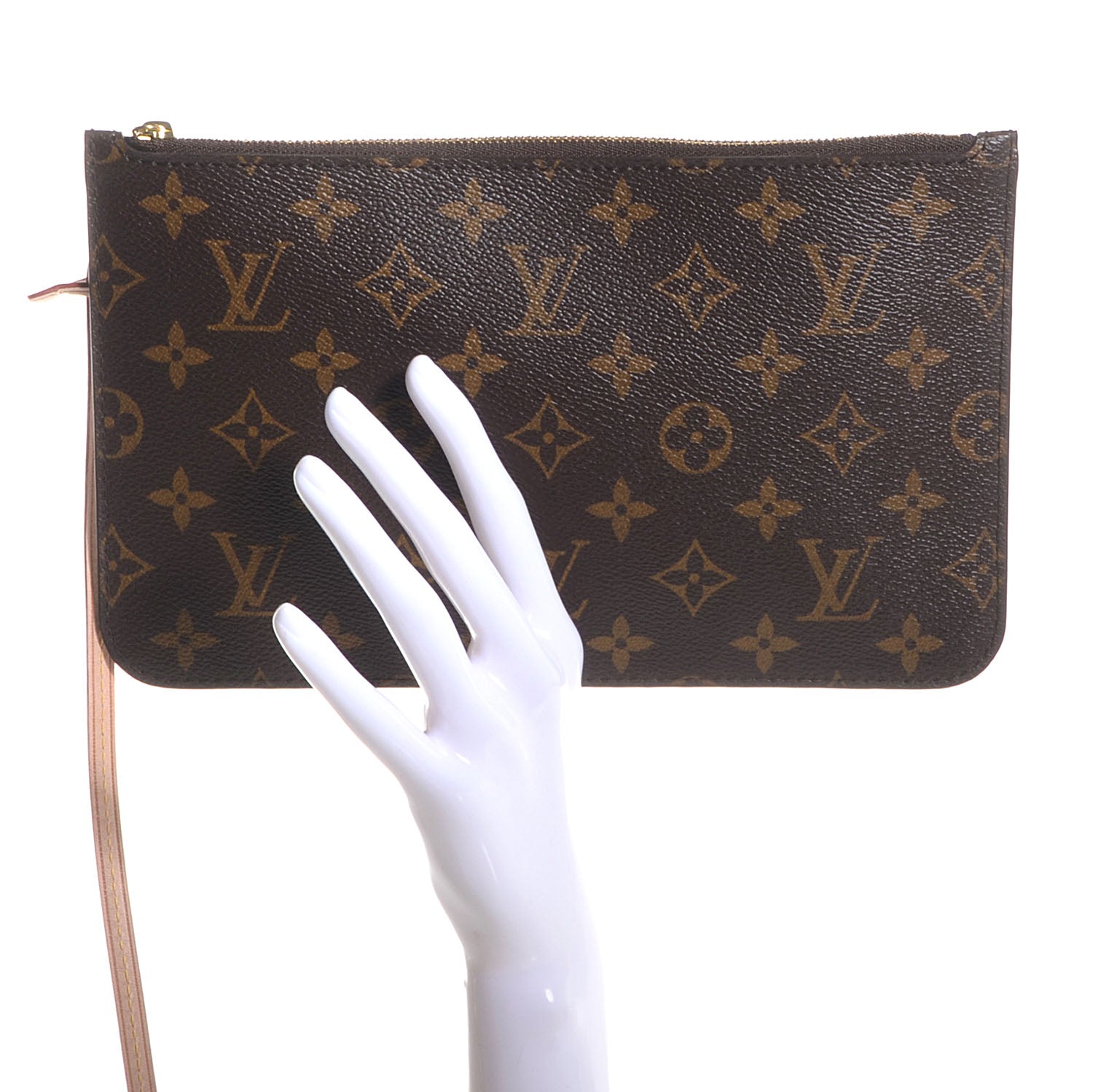 Louis Vuitton Monogram Neverfull MM GM Pochette 2 of 7