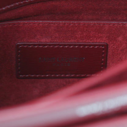 Saint Laurent Calfskin Medium Monogram Sunset Pallisandre 6 of 10
