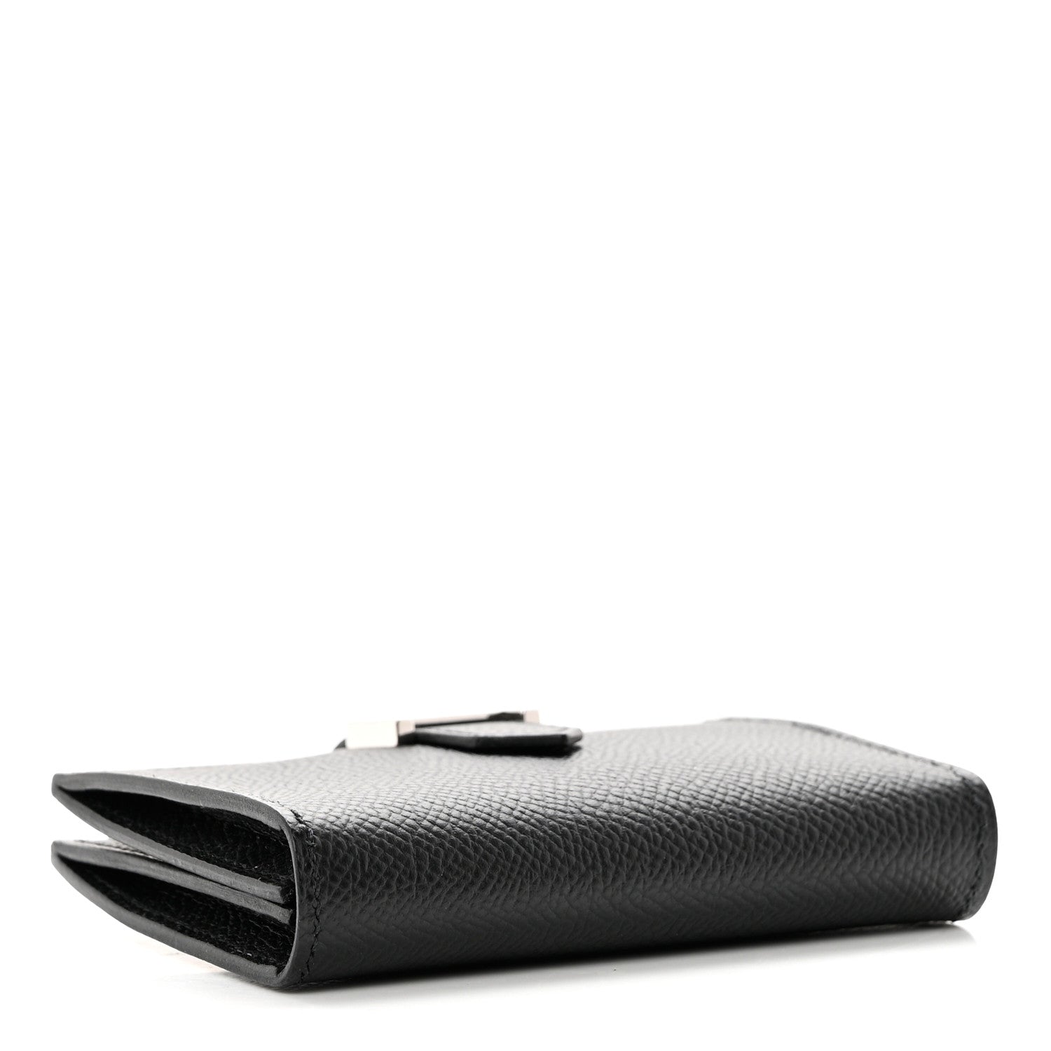 Hermes Epsom Bearn Card Holder Wallet Black 4 of 7