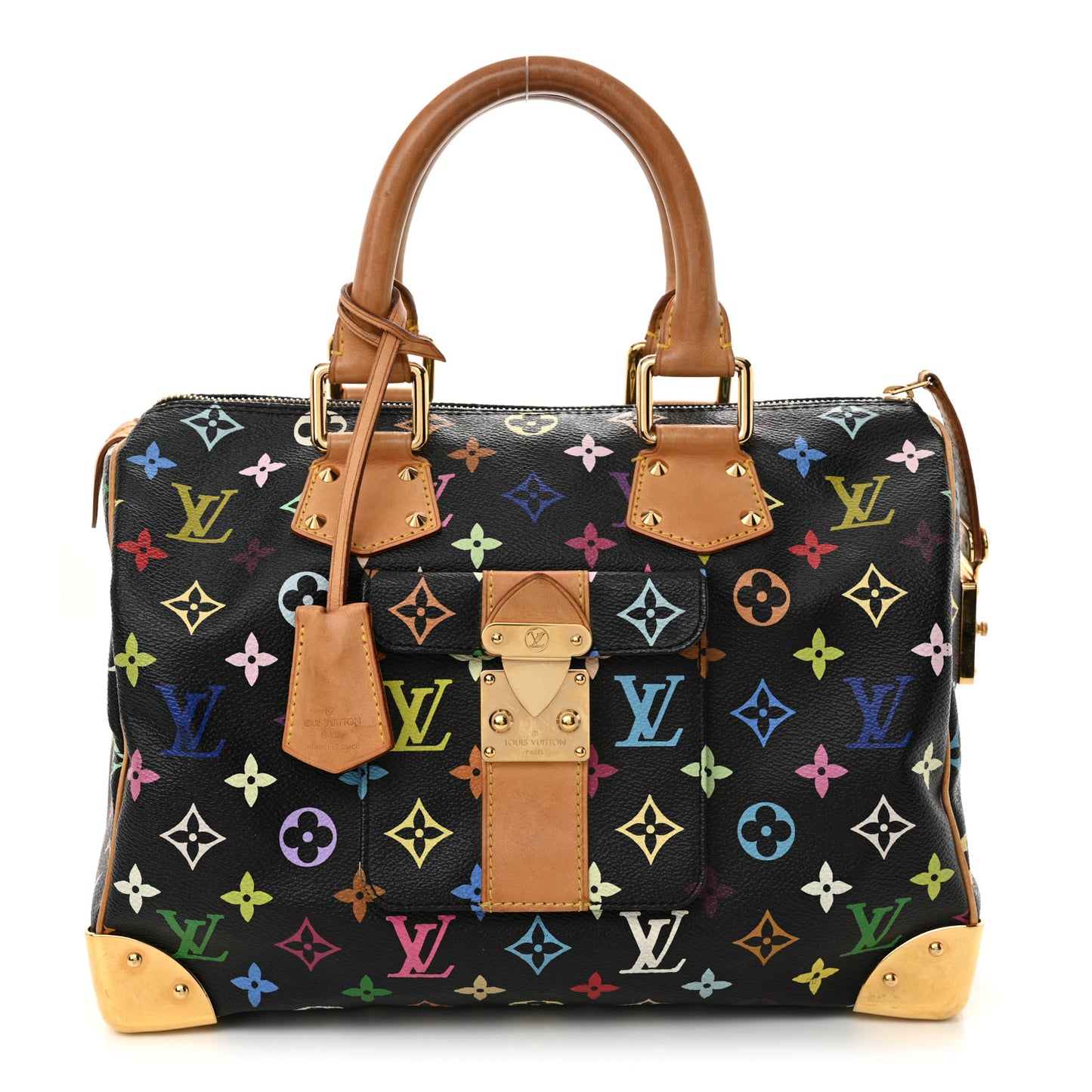 Monogram Multicolor Speedy 30 Black